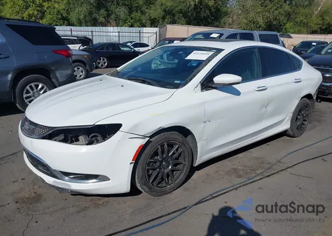2016 Chrysler 200 C from USA, damaged, VIN 1C3CCCCG4GN187310